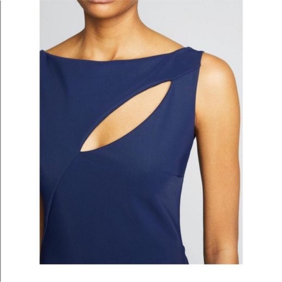 NEW Chiara Boni La Petite Robe Karida Sleeveless Cutout Long Dress Size 4 - Picture 3 of 16